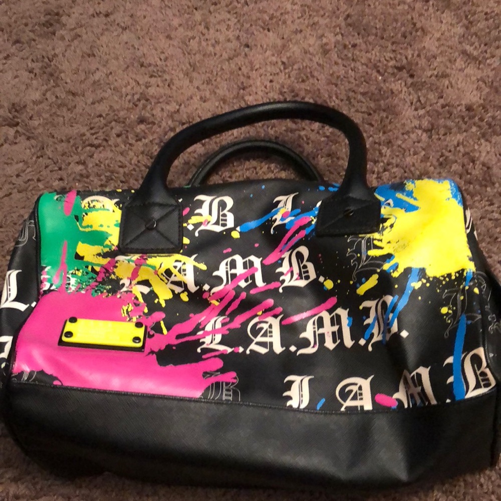 L.A.M.B. Graffiti Purse